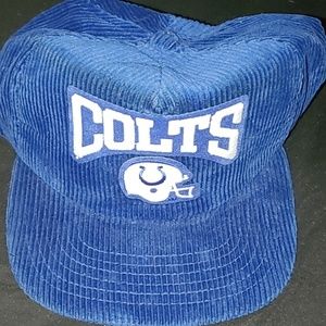 VINTAGE INDIANAPOLIS COLTS CORDUROY 80S HAT
